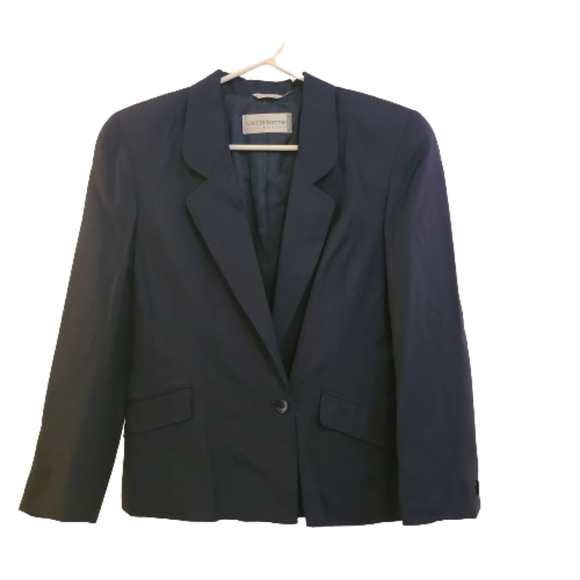 NWOT Liz Claiborne Petite Blazer Jacket - Picture 1 of 3